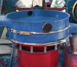 Vibrating Screen For Rubber Industry